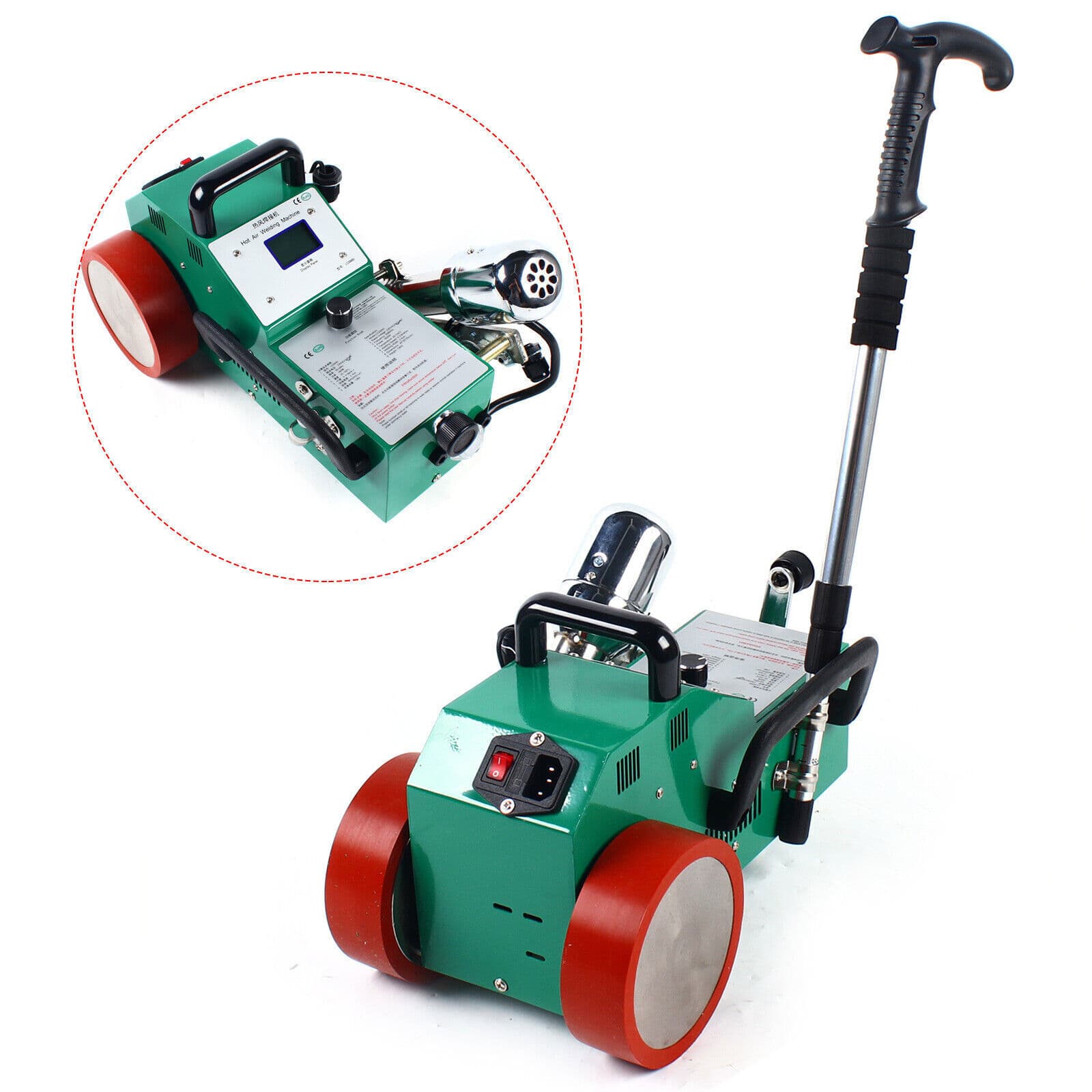 Plastic Welder Roof PVC Waterproof Membrane Welding Machine TPO Automatic Welder 6