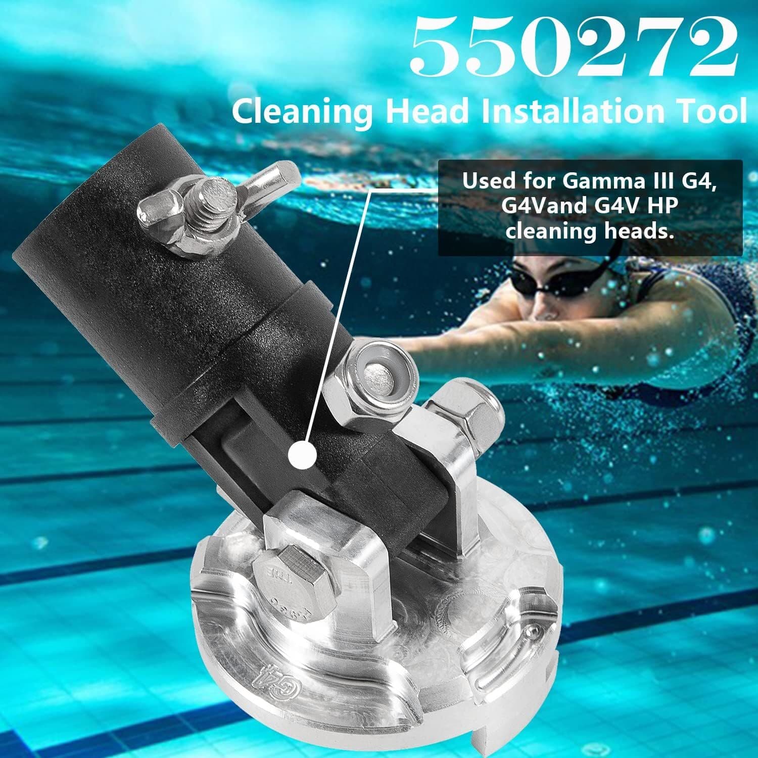 Clean Head Installation/Removal Tool for Gamma Series 3 & 4 Pop-up Tool 550272 5