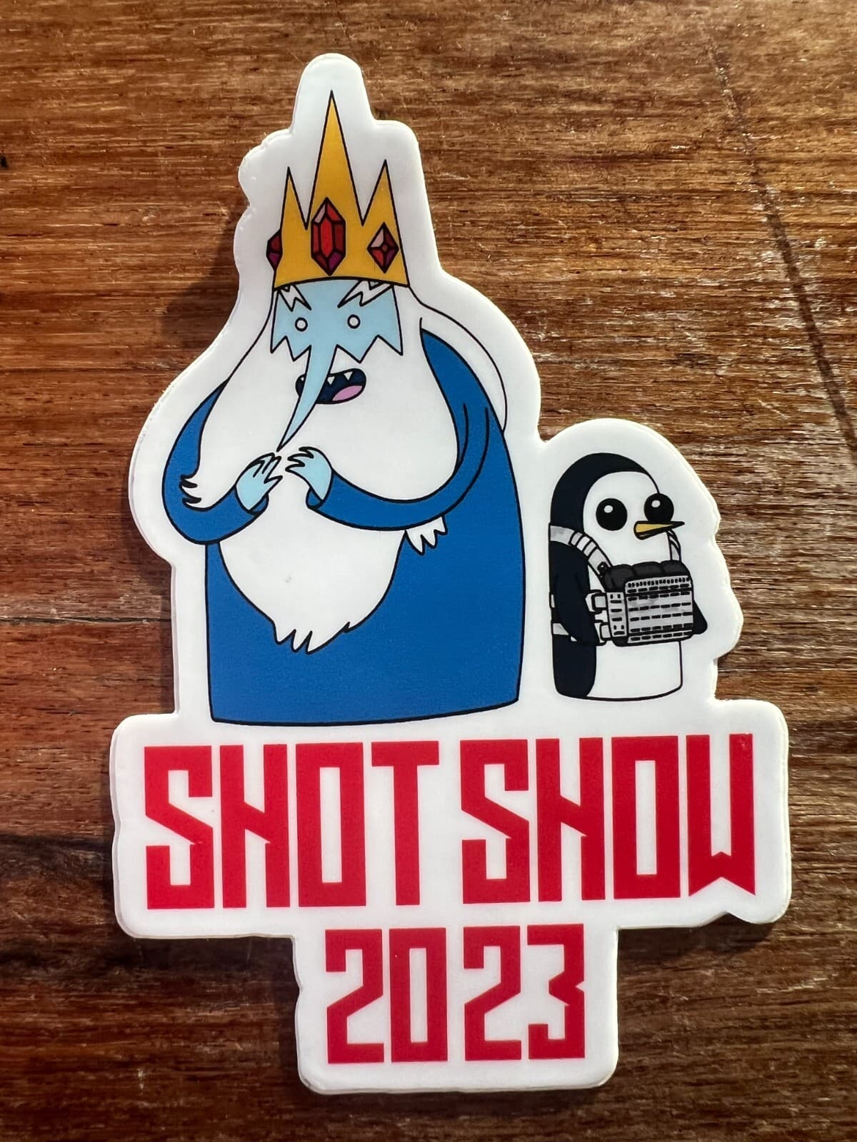 Spiritus Systems "Adventure Time" Shot Show 2023 Sticker