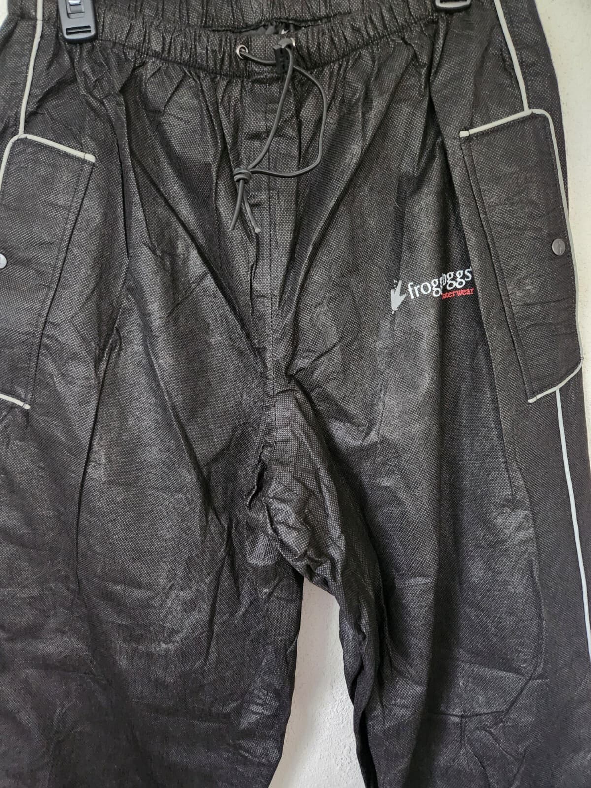 Frogg Toggs Waterproof Rain Pants Outdoor Men’s Medium Black Polypropylene 2