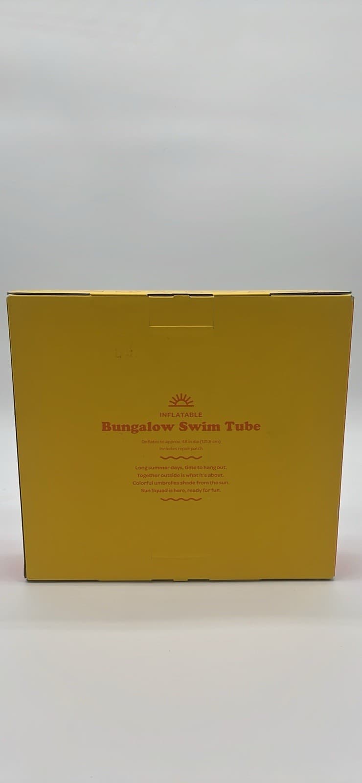 42” Bungalow Swim Tube (Purple And White) 2