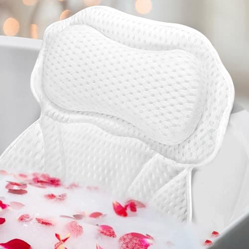 Bath Pillows for Tub, Bath Pillow Luxury Bathtub Pillow for Head and Neck  2