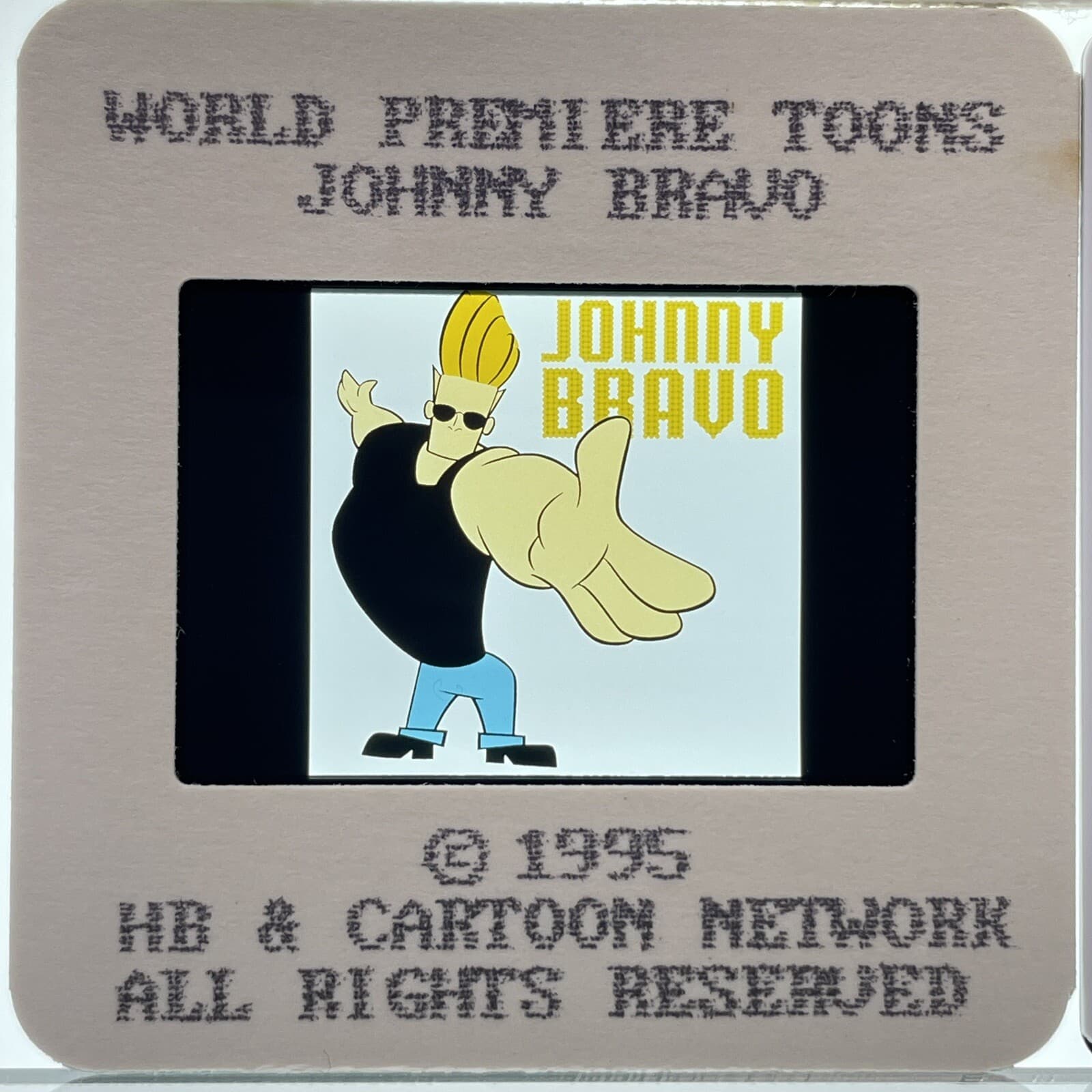 Johnny Bravo 35mm Slides Animated TV Series Publicity Promo Vtg Lot of 3 3