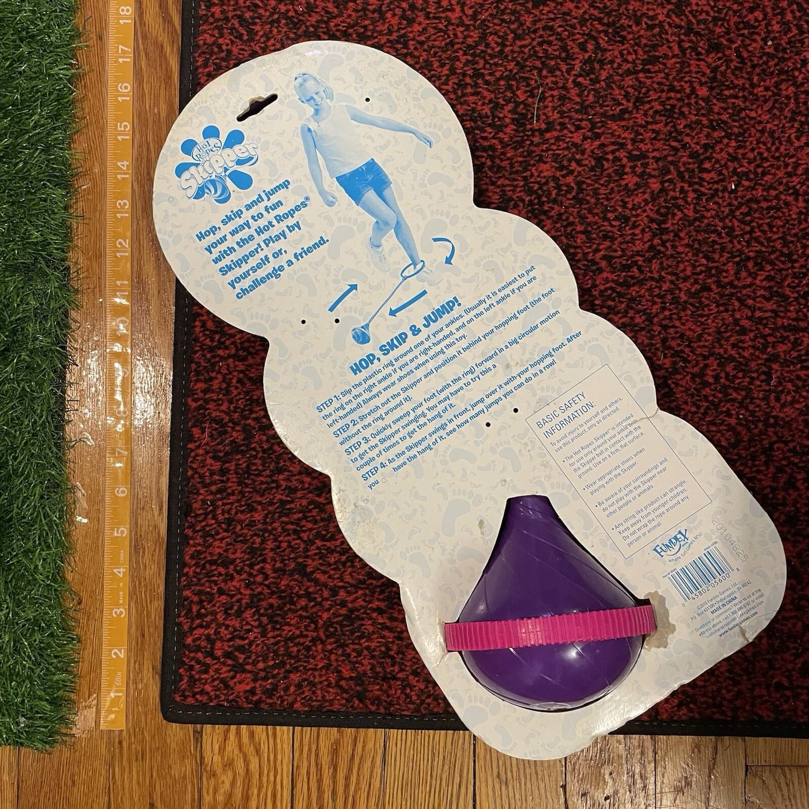 2010 Hot Ropes Skipper - Jump Rope Ankle Skipper Kids Outdoors Summer Toy - NOS 3