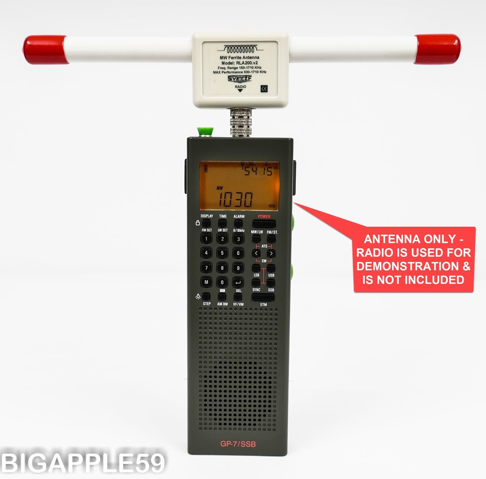 MW DX Super Ferrite Antenna For Maximum Reception For Tecsun PL-365 PL-368 Radio 2