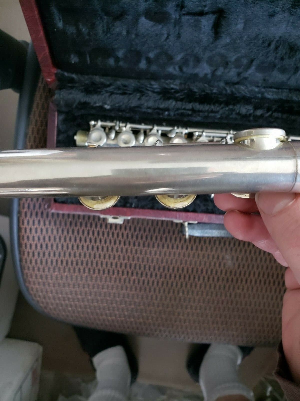 BUNDY SELMER HMG Case Flute Serial # 49578 Old! 6