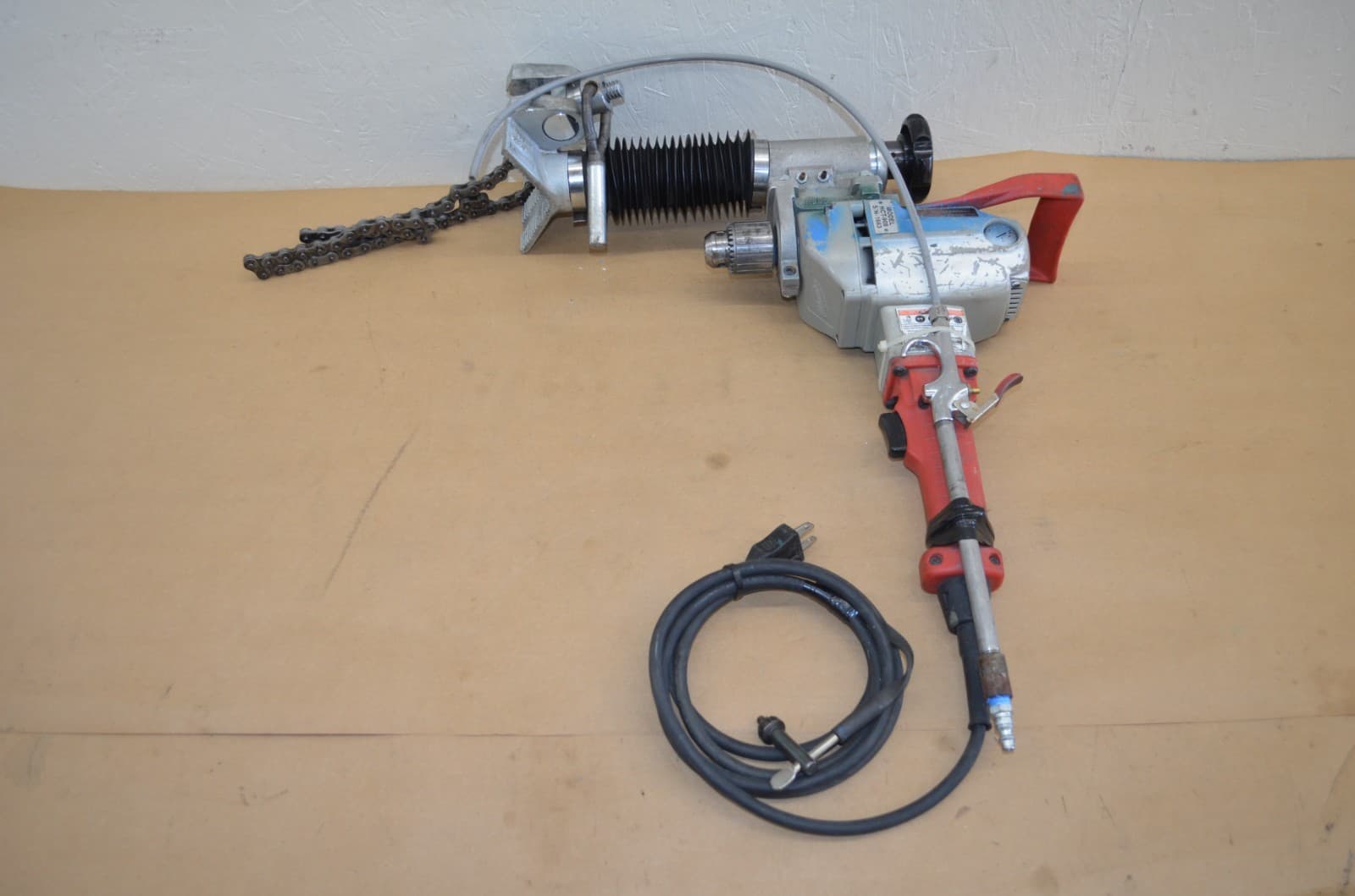 Victaulic HCT 908 Hole Cutting Tool 1/2" Variable Speed Milwaukee T-Drill 120V