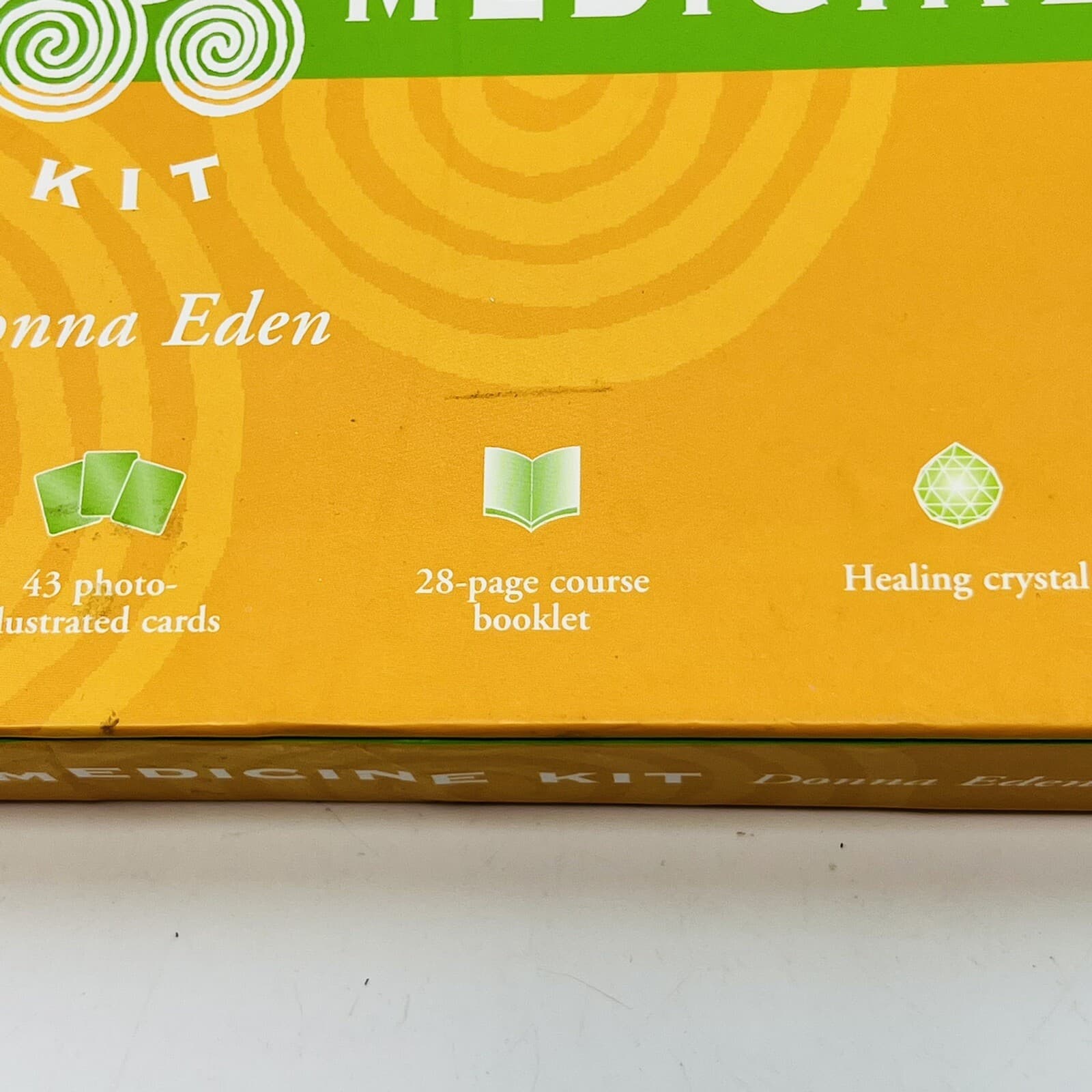 The Energy Medicine Kit by Donna Eden DVD CD Booklet Photo Cards Healing Crystal 4