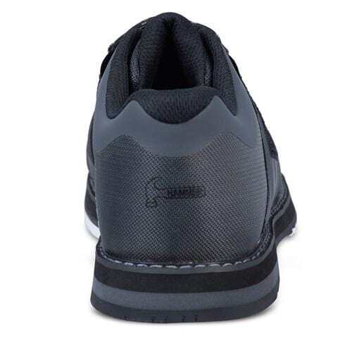 Mens Hammer Rogue Black/Carbon Bowling Shoes Right Wide 4