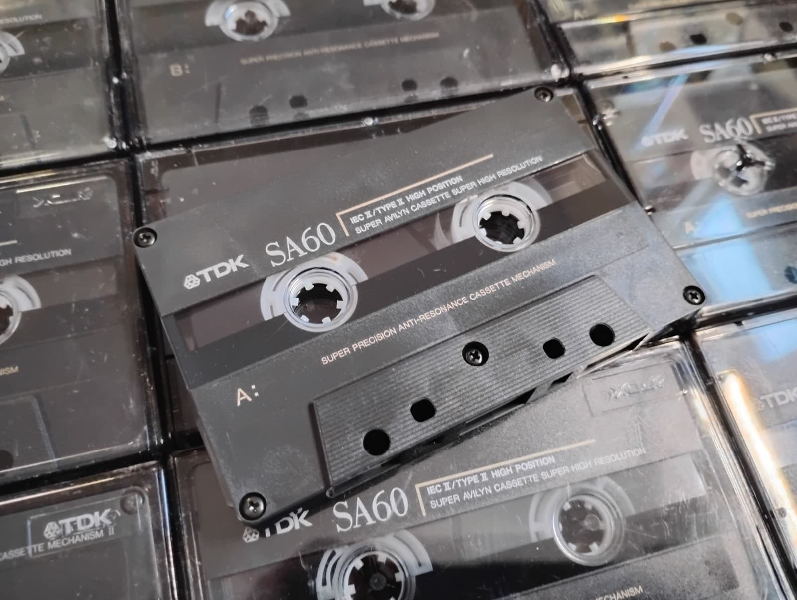 Lot of 36 TDK SA60 Cassettes High Bias Type II 2