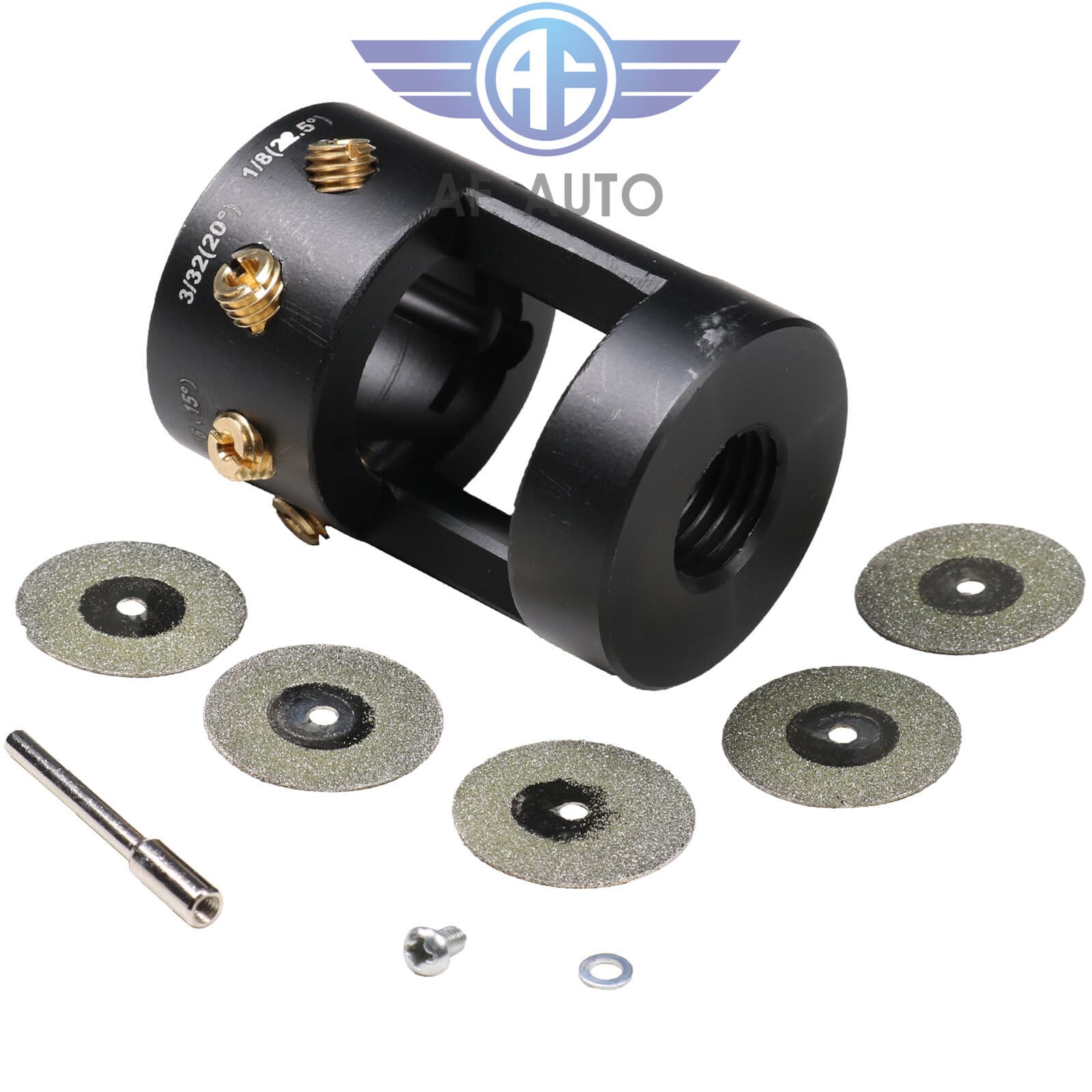 Tungsten Grinder Sharpener Multi-Angle & Offsets Head Tool TIG Welding New 3