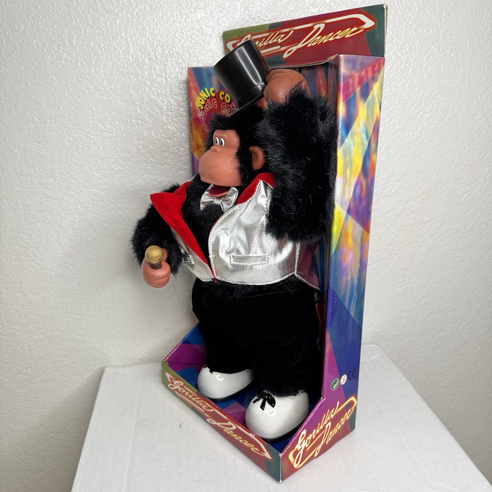 Vintage Rare Magogo Gorilla Dancer Singing Dancing Gorilla Toy Unused New in Box 3