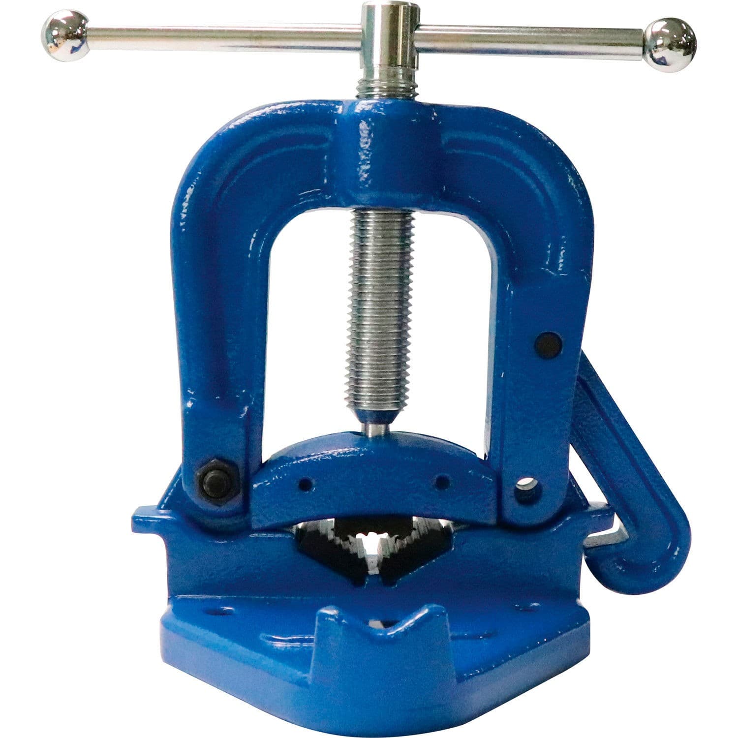 Global Industrial Bench Yoke Vise 1/8" 3" Pipe Capacity 4