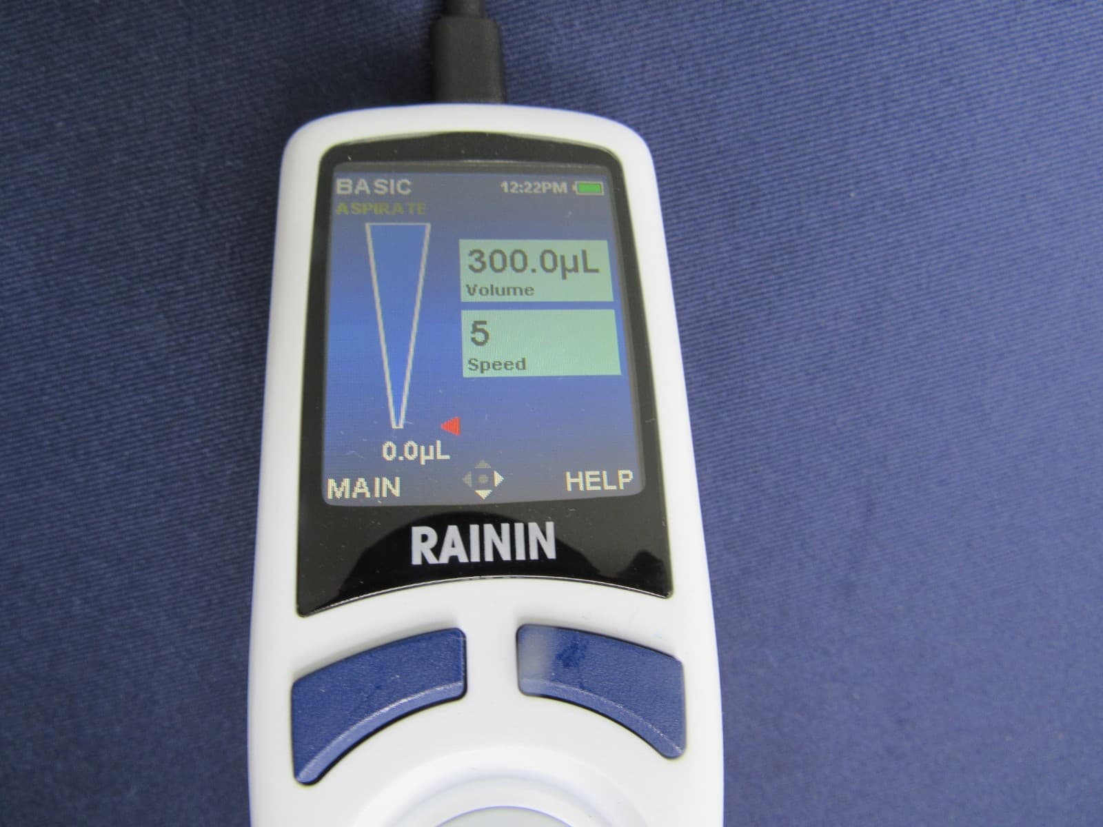 Rainin E4 XLS  electronic pipette 20-300uL LTS 8 channel adjustable width 2