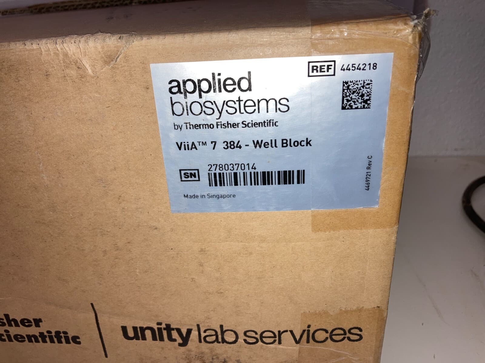 Applied Biosystems / ABI ViiA-7 Real-Time PCR 384-Well Block 4454218 3