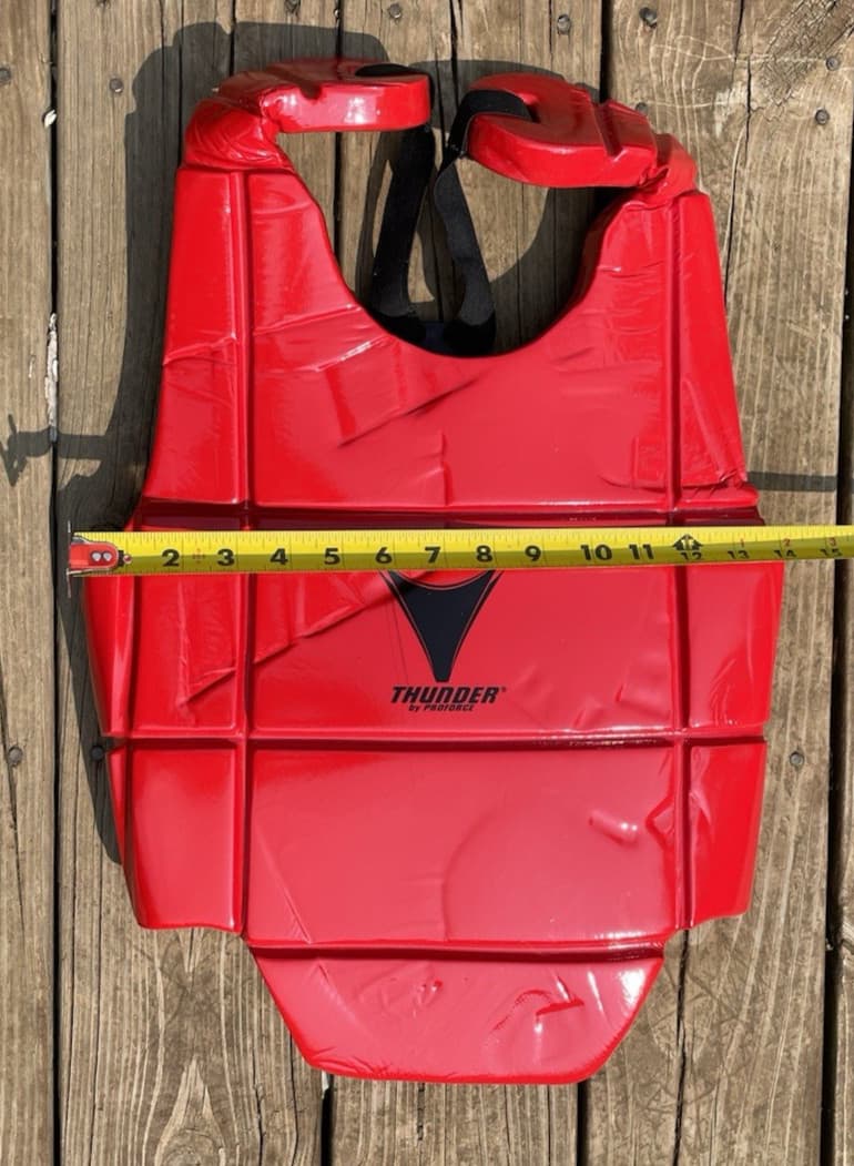 Lot of ProForce Lightning Martial Arts Sparring Gear, Foot, 2 Hand, 1 Chest Pad 3