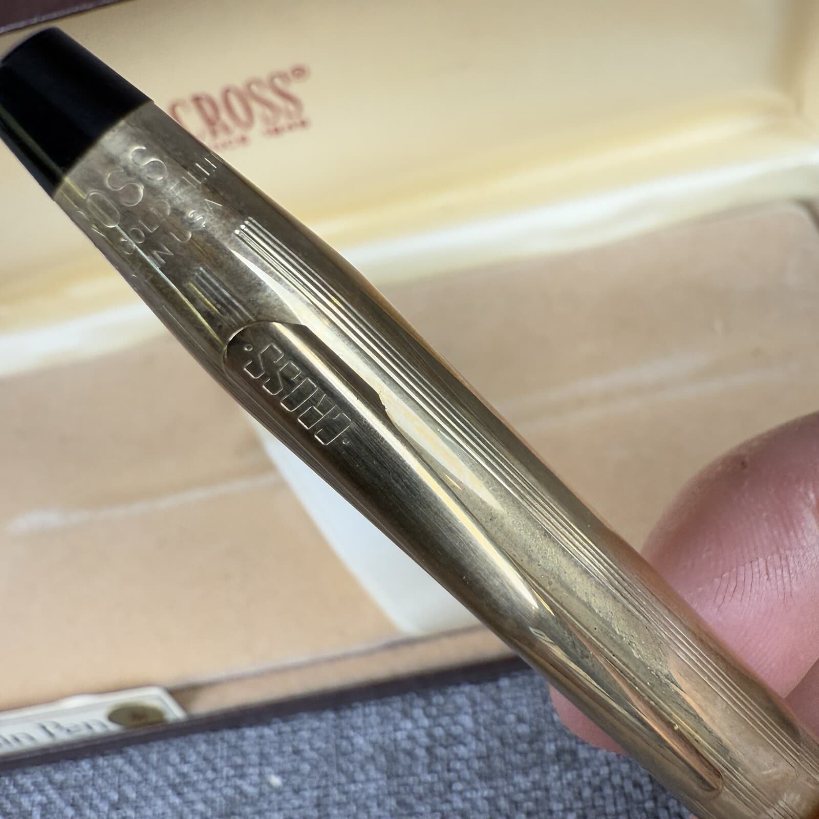 Cross Century 10K Gold Filled Fountain Pen w/14K Gold Medium Nib 4