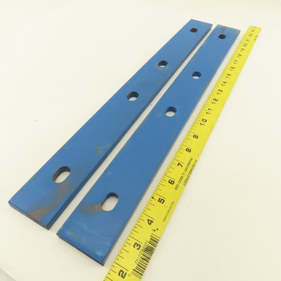 Gorbel 2" x 20" Steel Flat Mending Bracket 3/8" Thick Lot Of 2 3