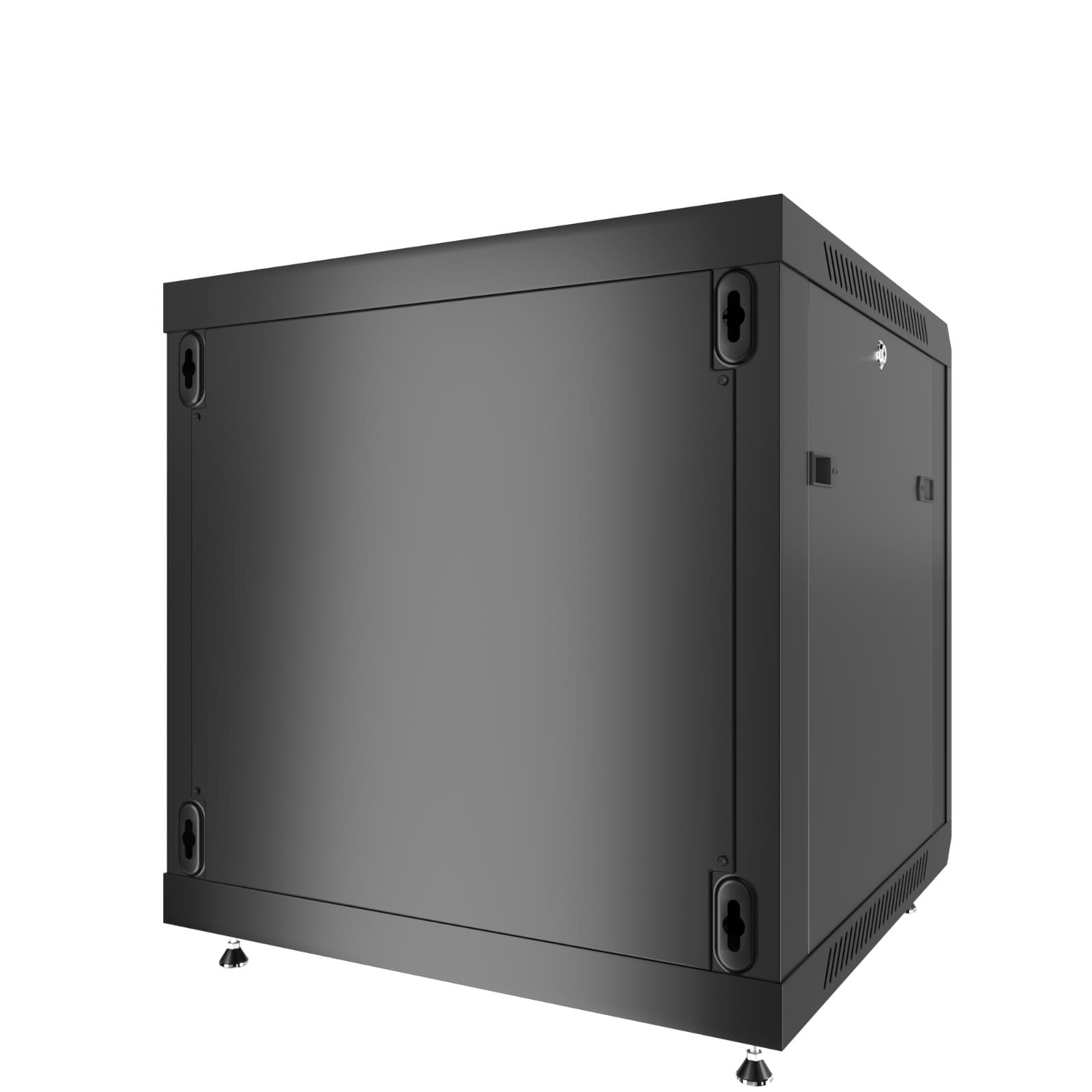 6U Wall Mount Server Rack Locking Network Cabinet Box Data Enclosure 24” Depth 6