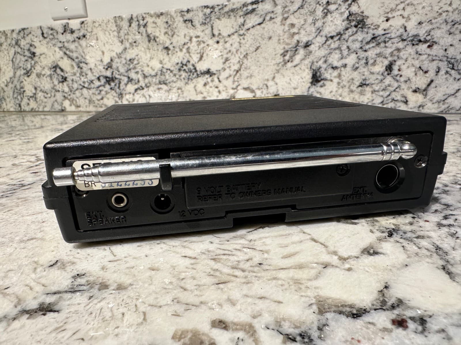 FOX BMP 10/60 Vintage Analog Police/Fire/EMS Scanner 10 Channel w/ PS & Manual 5