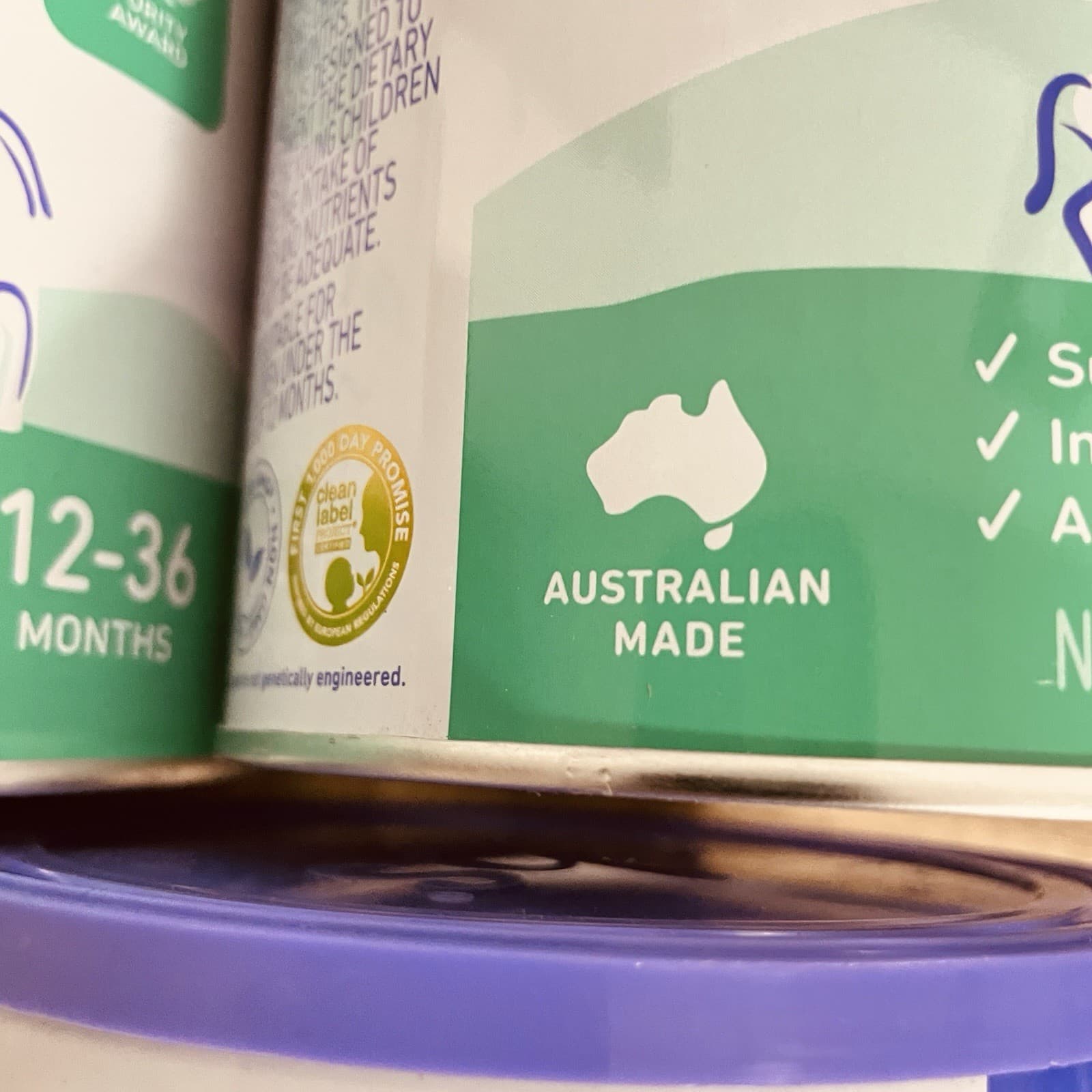 4 Pack Aussie Bubs 365 Grass Fed Toddler Nutritional Drink, 12-36 Months 03/2027 3