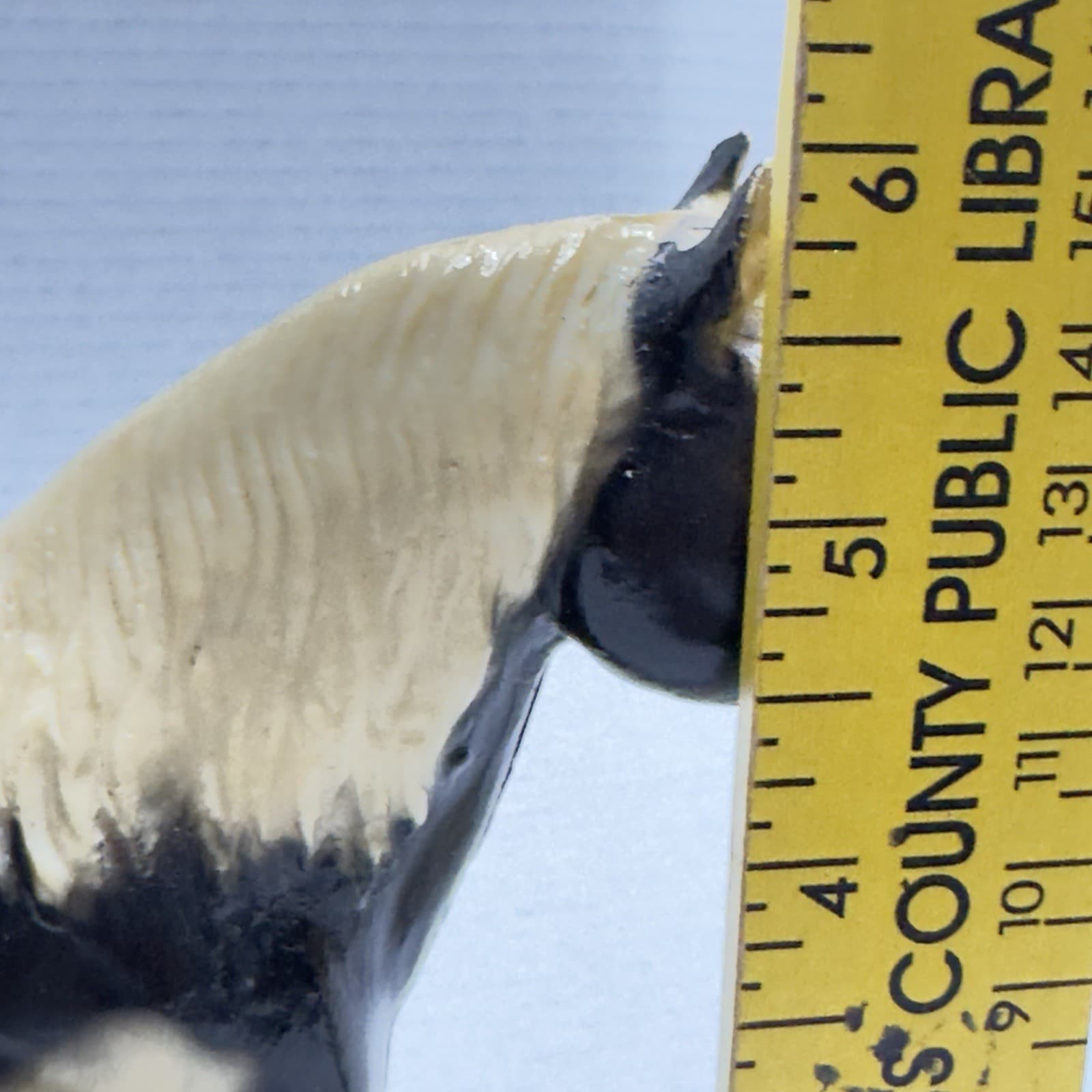 Vintage Breyer Shetland  Pony mark on belly with C Hess mark Black Beige Nice! 6