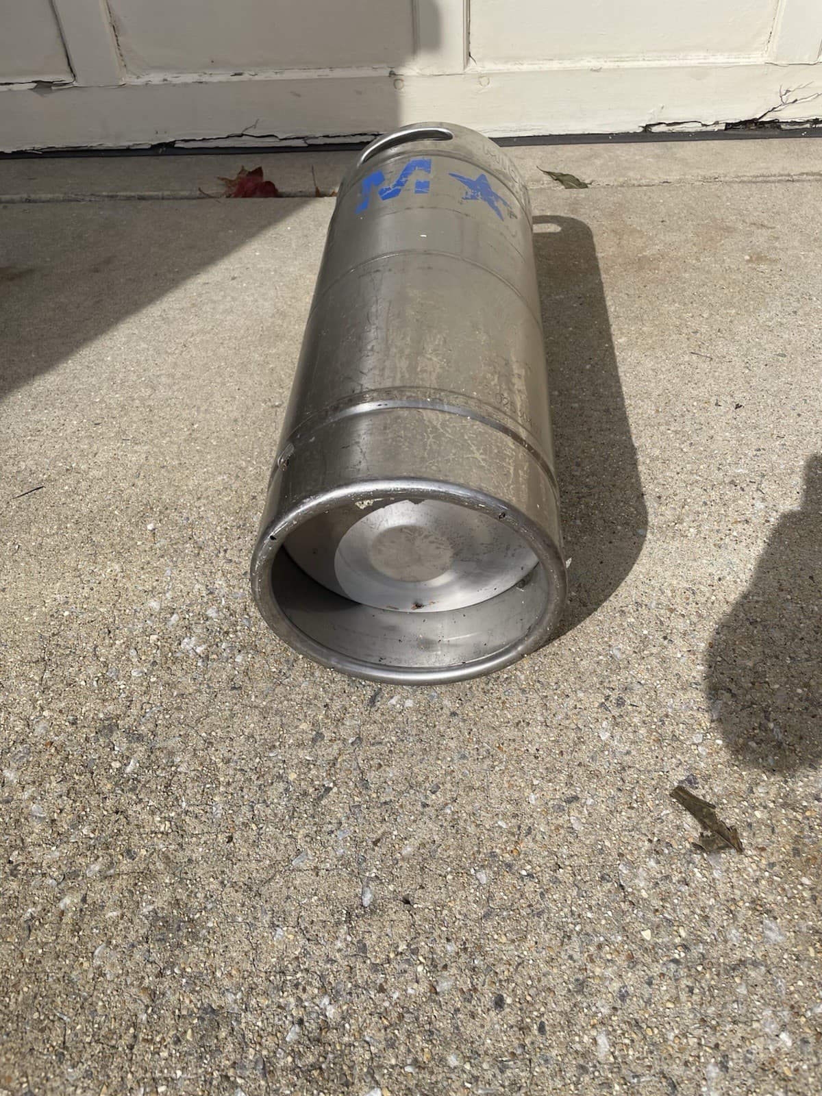 Stainless Steel Sixth Barrel Keg Empty Beer Microstar Brewing Co 5