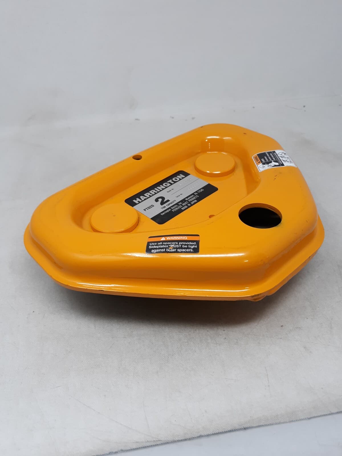 Harrington PT010 PT Series Compact Lightweight Push Trolley 1 Ton Load Capacity 3