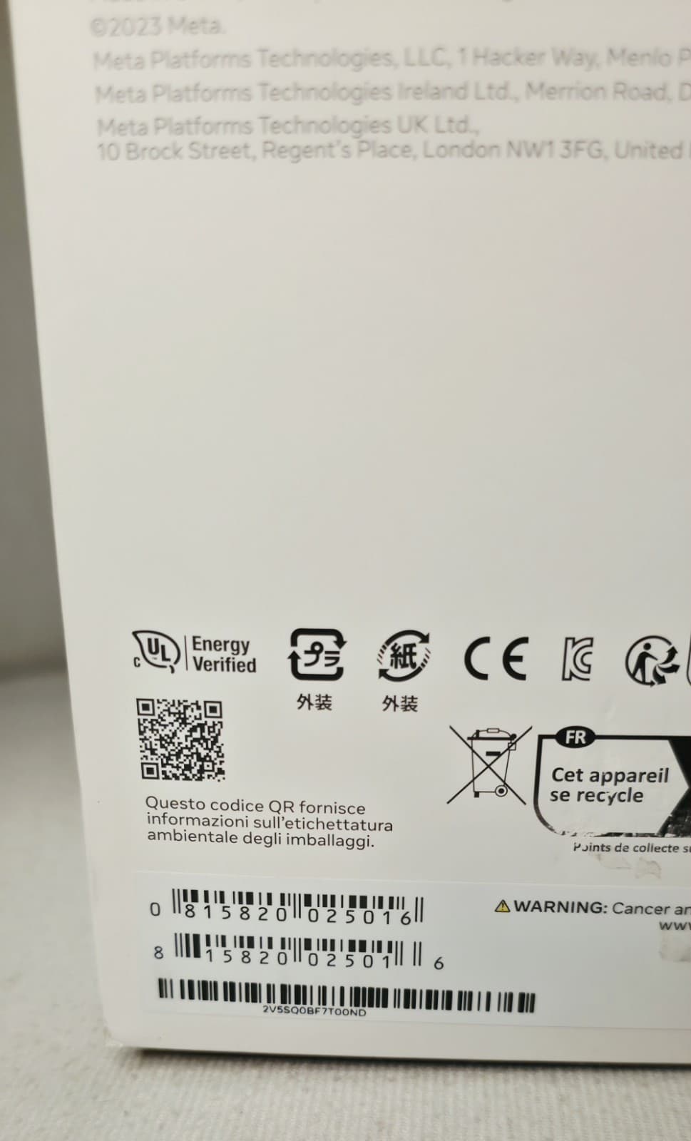 META Quest 3 Elite Strap with Battery Head Strap Add On - 891-01081-01 - NEW  6