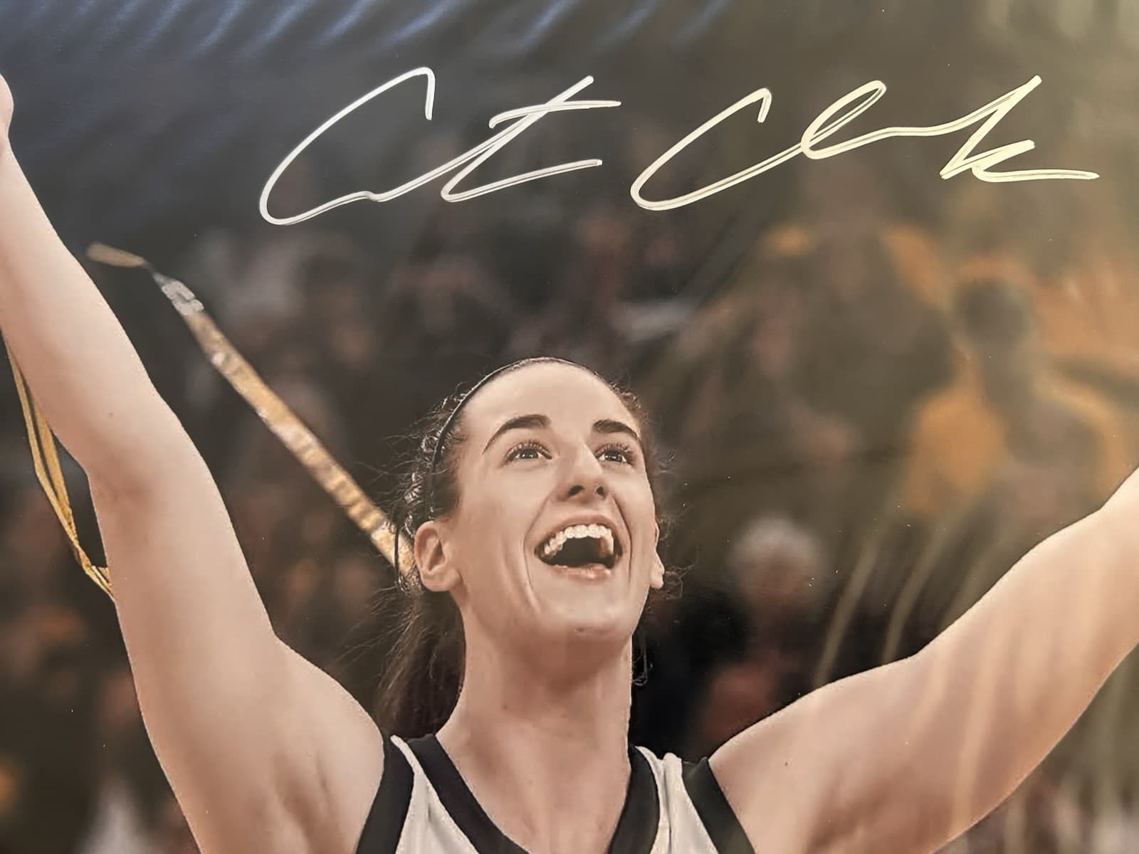 Panini Caitlin Clark Signed Autographed 16x20 Photo None Better 98/122 Auto 2