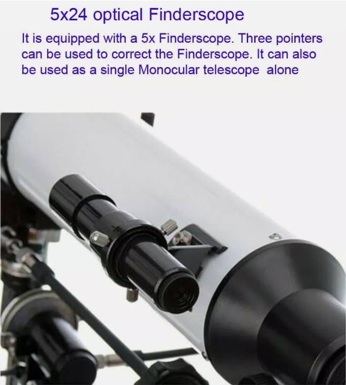 SKYOPTIKST 90mm F10 OTA Refracting telescope Professional planetary observation 5