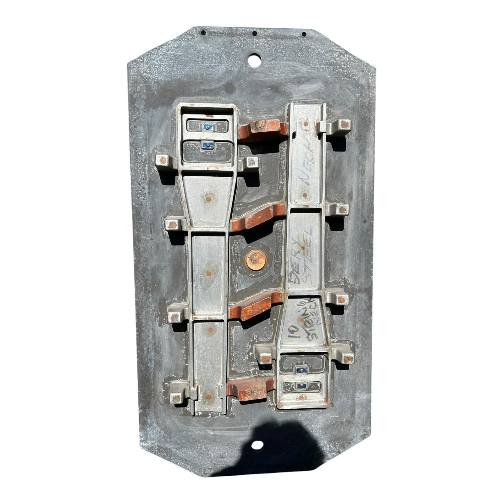 Vintage Charlie Stepp 10 String Derby Steel Lap Guitar Mold 3