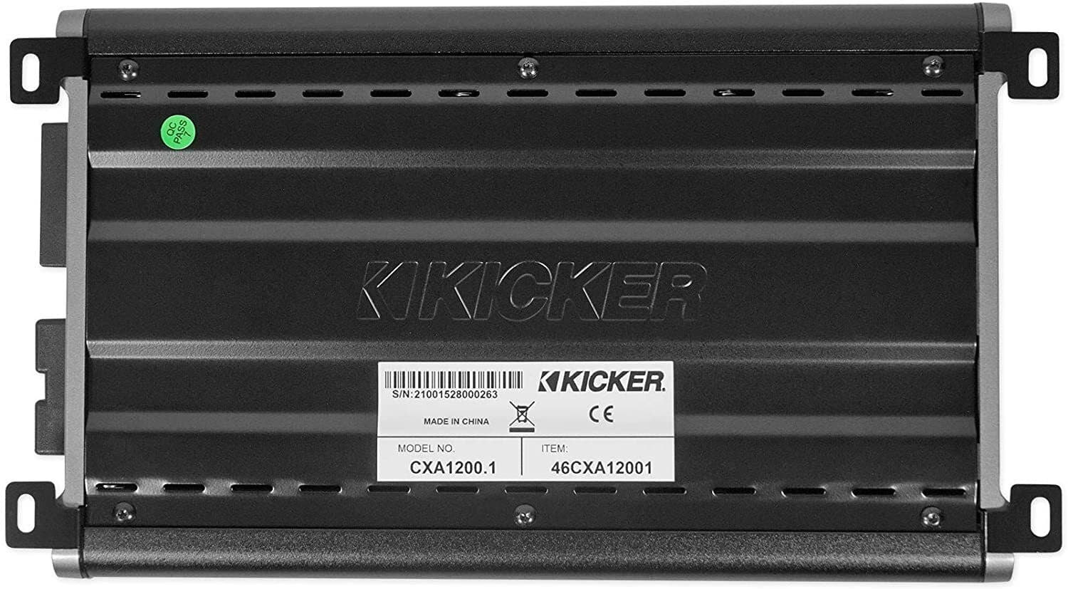 Kicker CX1200.1 1200-Watt Class-D Mono Subwoofer Amplifier 5