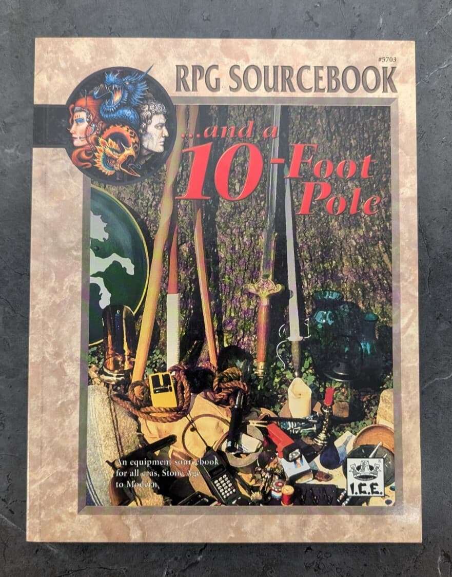 Rolemaster Standard System - ...and a 10-Foot Pole RPG Sourcebook (1999) - Used! 2