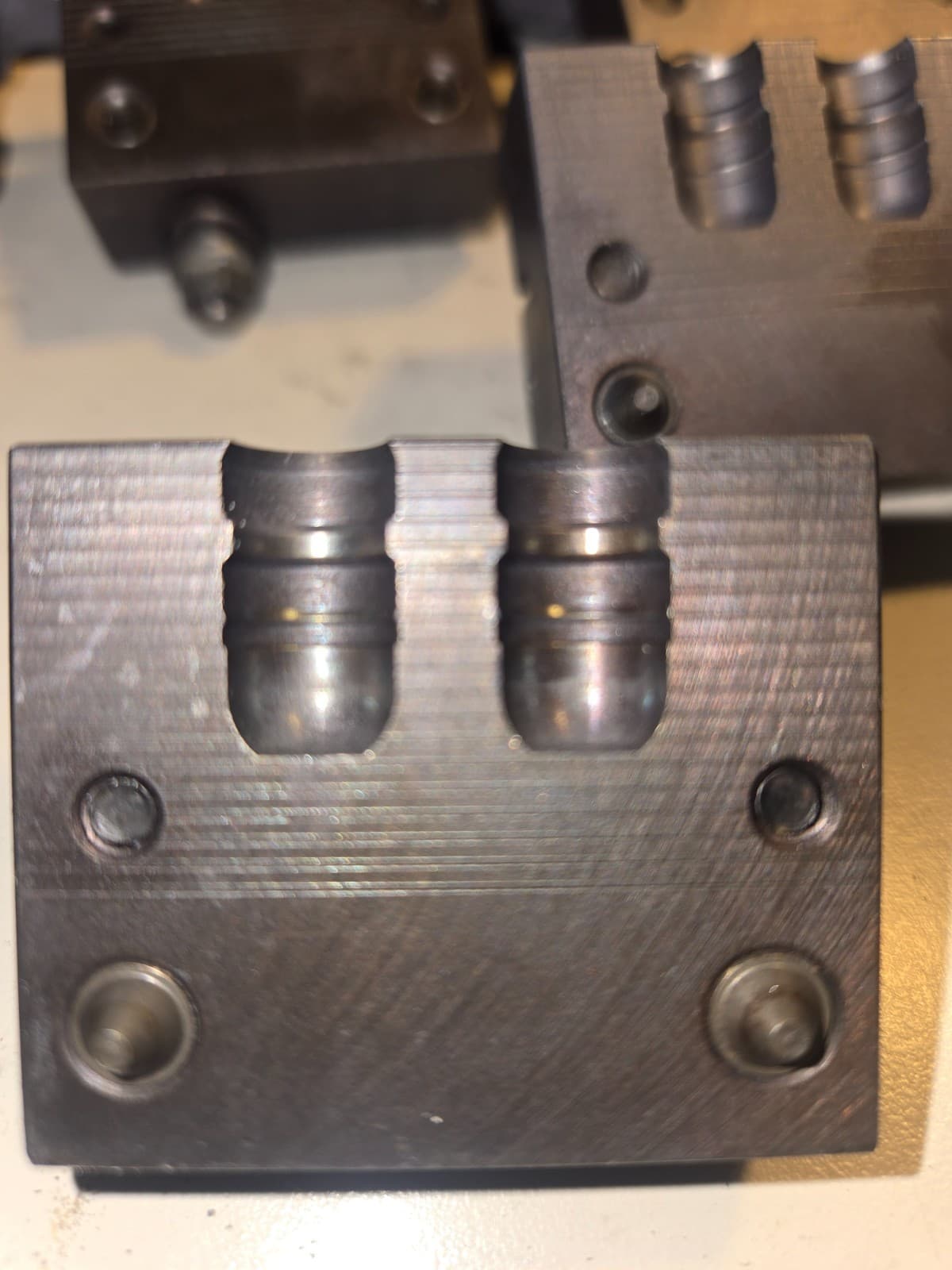 Magma Engineering 2 cavity bullet casting mold 38 158 RNFP BB 4