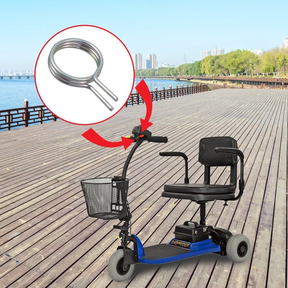 Universal Throttle Pot Torsion Spring (Style B) - Fits Pride Mobility Scooters 5