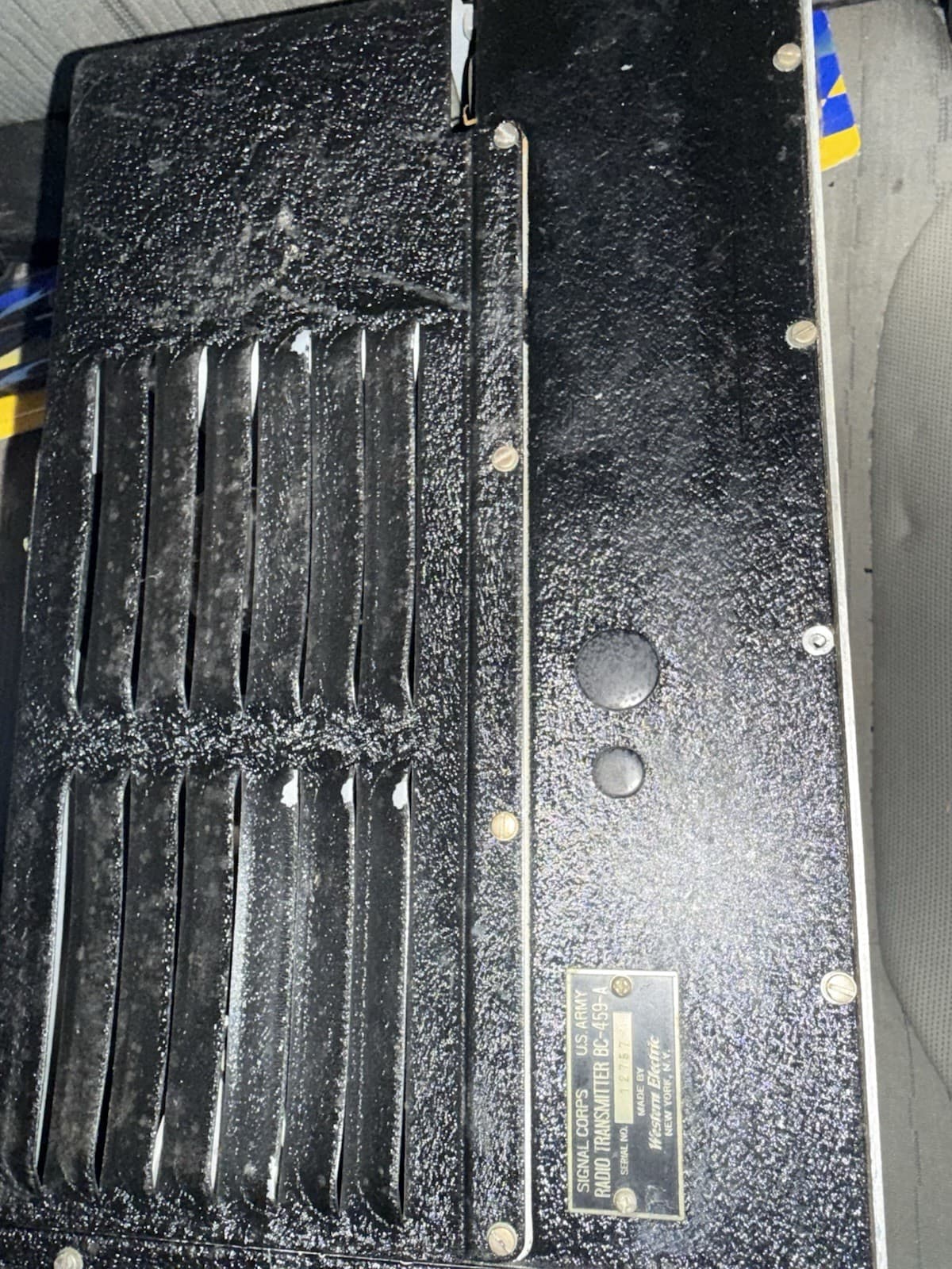 Western Electric ARC-5 Signal Corps Transmitter BC-459-A Ham Radio Used 3