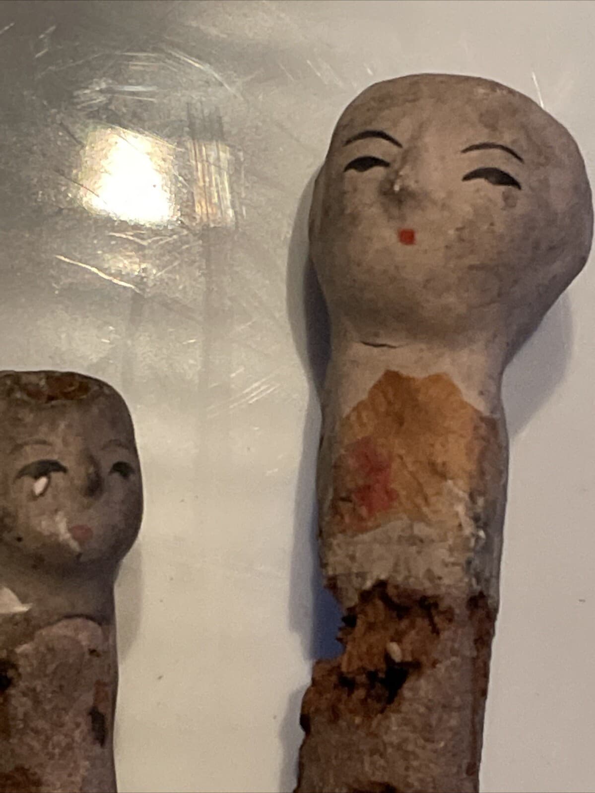 Antique Primitive Carved Bone(?) Figures 3