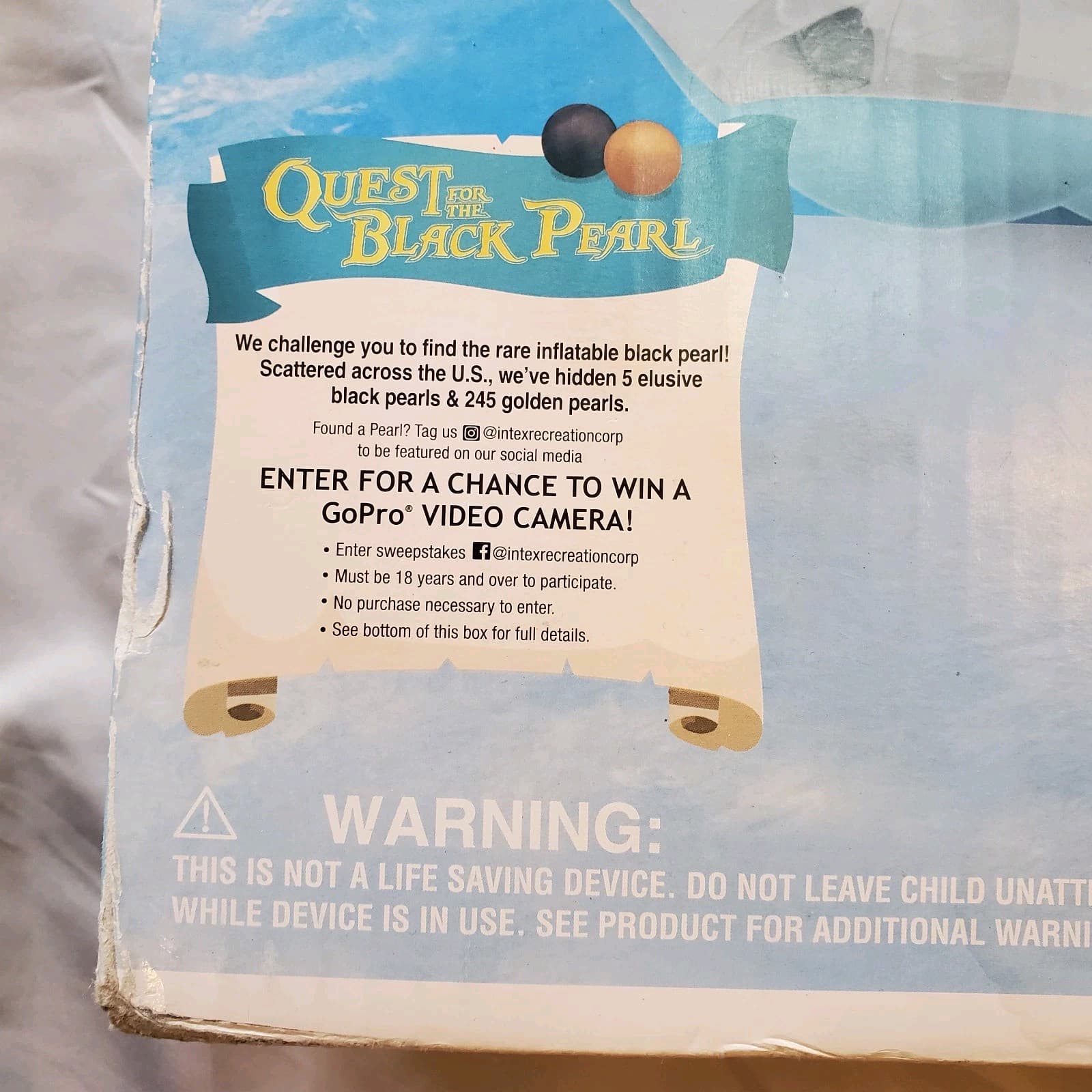 Intex Seashell Clamshell w/Pearl Ball Pool Summer Float Lounge 61" x 61"  x 45" 3