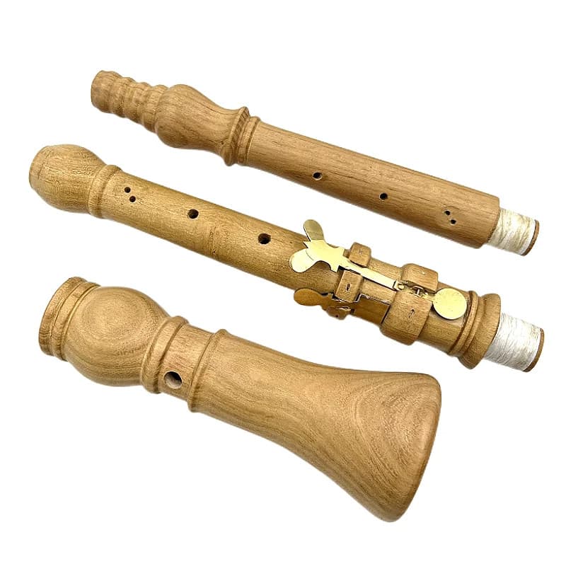 100% new Professional German Baroque style Hard wood Oboe A - 440HZ 4