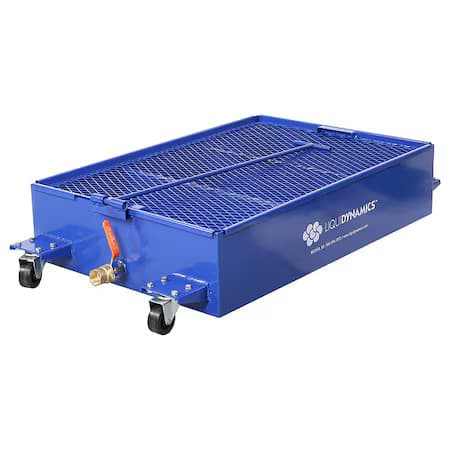 Liquidynamics 42070 Oil Drain, Low Profile,  Capacity 25 Gal.