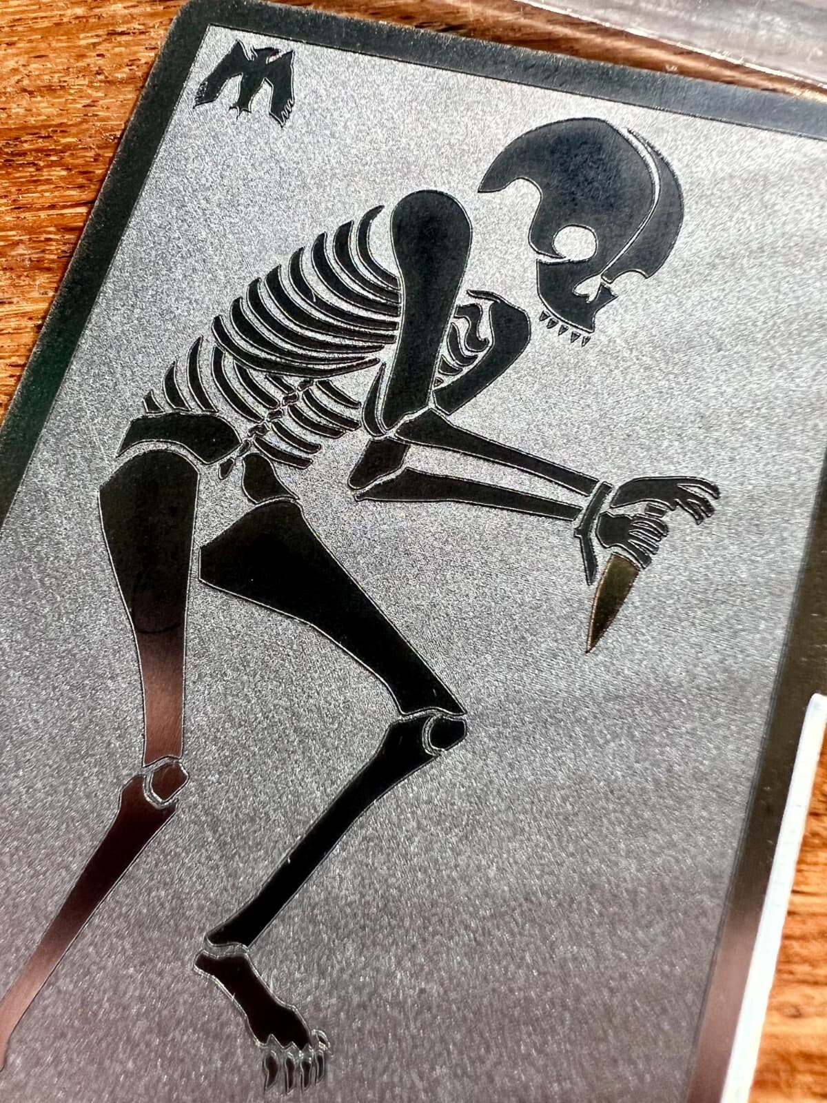 Ed's Manifesto x Mummert Knives "It's Just a Ride" CC-L Cutting Card EDC 4