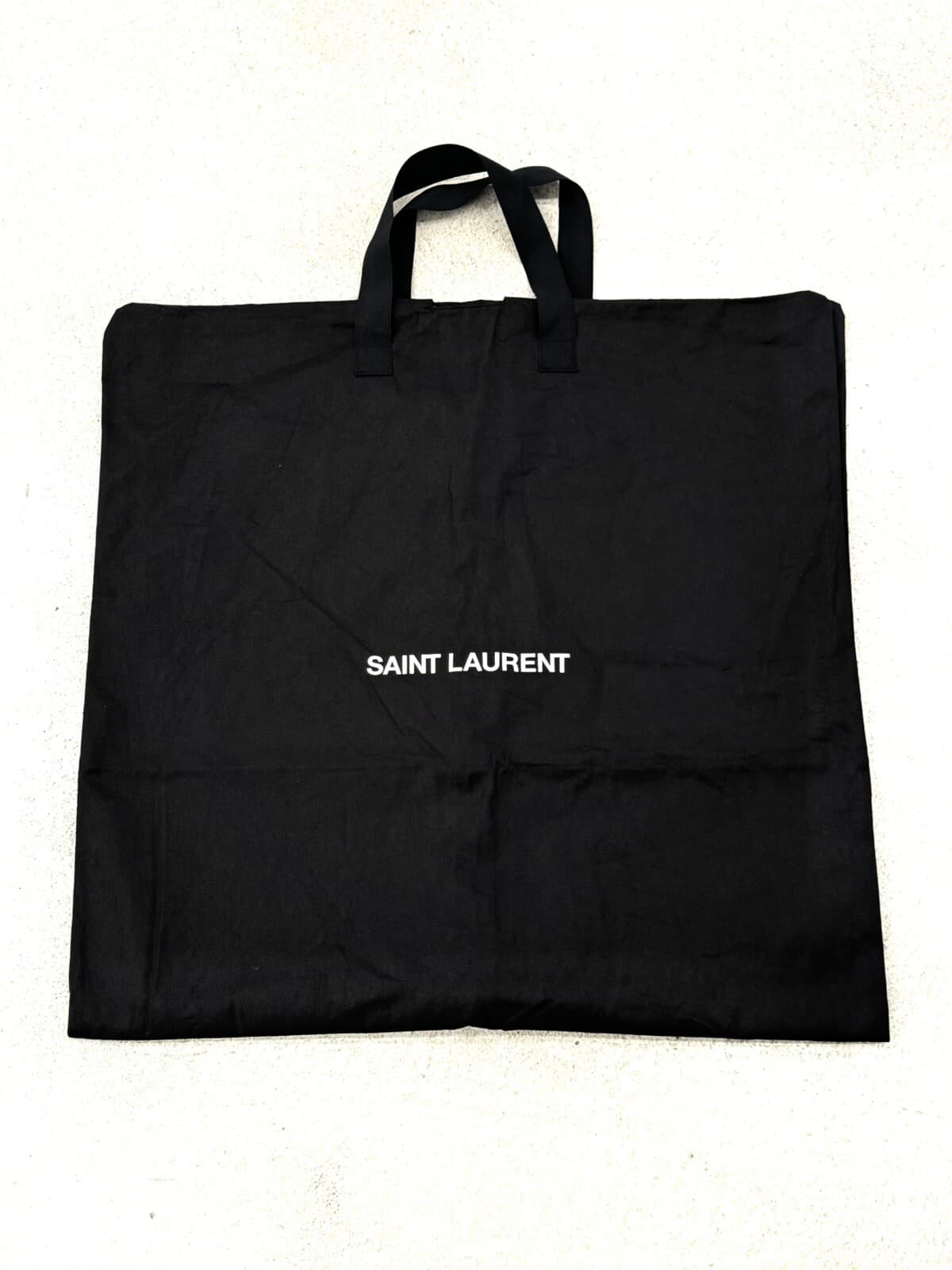 YSL Saint Laurent Black Garment Bag, Size 22x67” 2