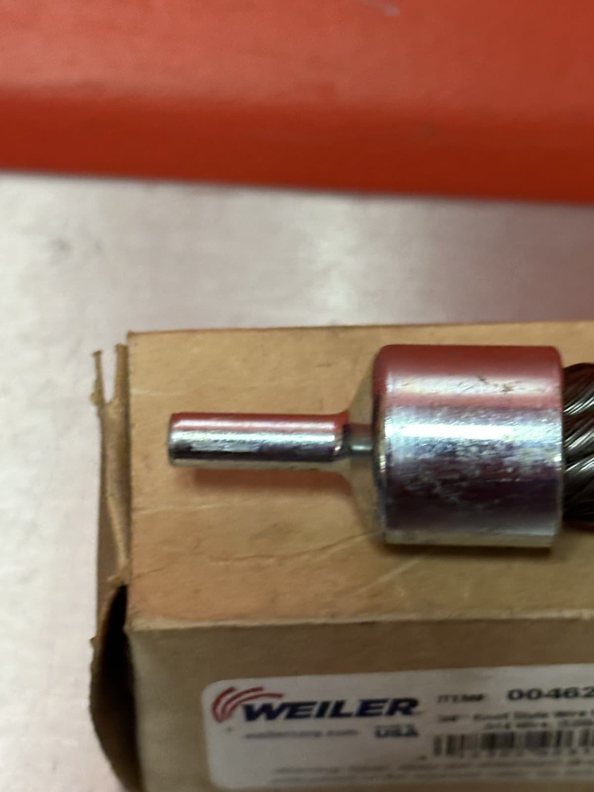WEILER 3/4" .014 Stainless Steel Knot Wire End Brush 3/4! (EBB-40) Free Shipping 4