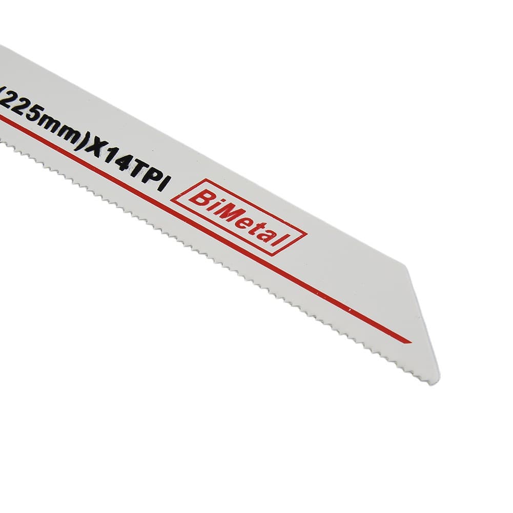 225mm 9 Inch Metal Wood Cutting Flexible BIMetal Reciprocating Saw Blade 5