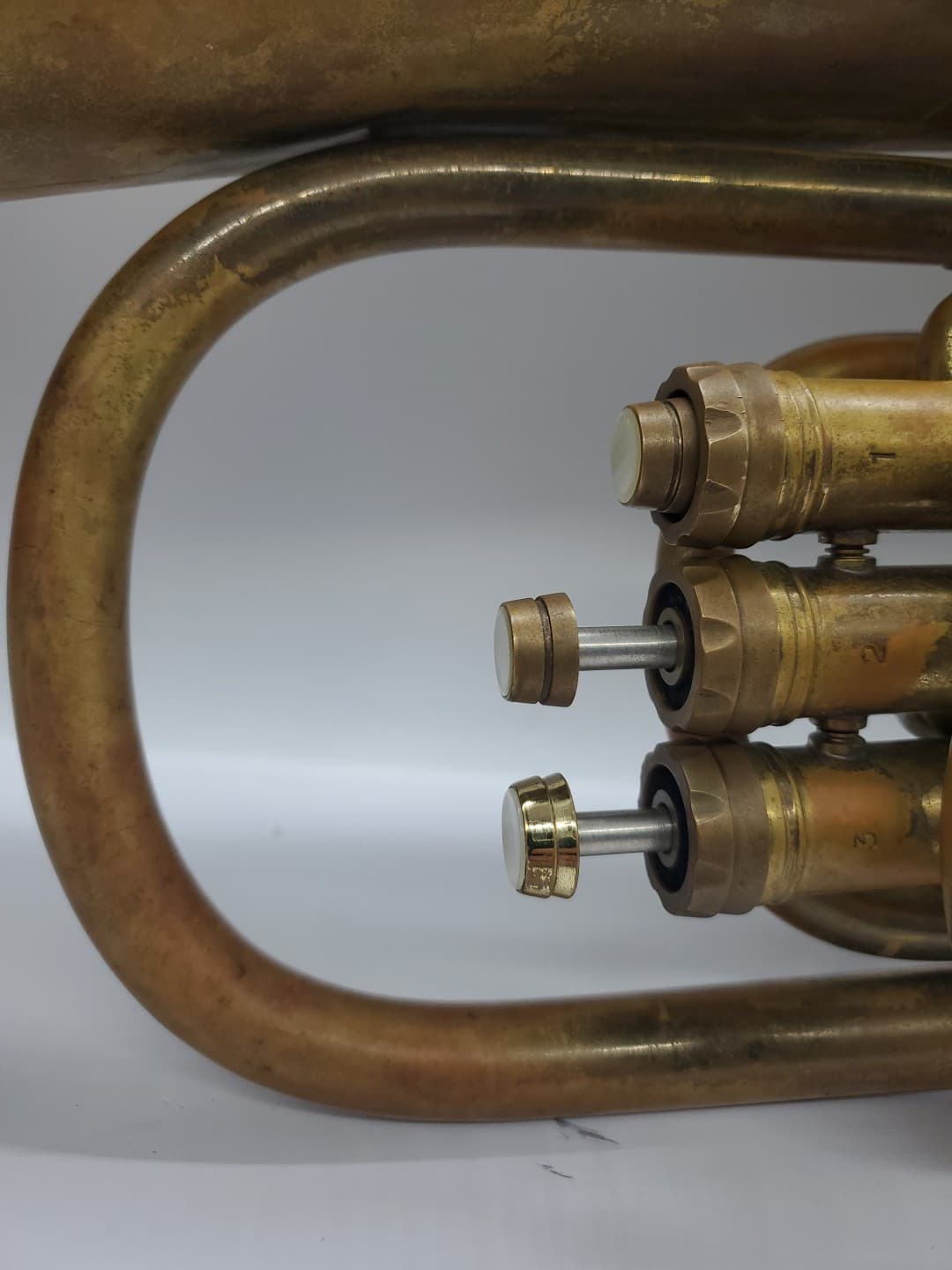 Besson 1973 Model 168 Compensating Bb 50 Medals of Honour 3 Valve Euphonium  2