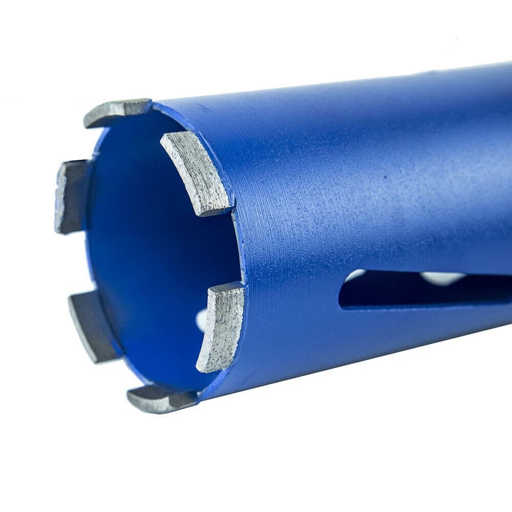 3.5" Dry Core Drill Bit for Concrete Brick with SDS Plus Arbor #30/40 Diamond 4