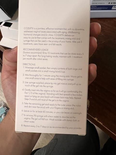 CO2 Lift V Vulva Treatment- 1 TREATMENT-BRAND NEW! SHIPS FAST!!  2