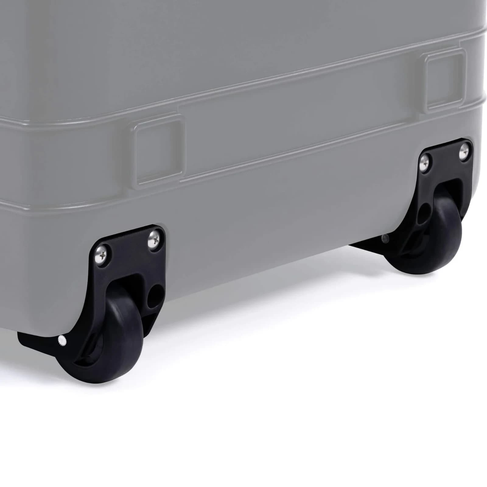 QTY 2 - Black Pelican Air case wheel housings.  1607, 1615, 1626, 1637, 1646. 2