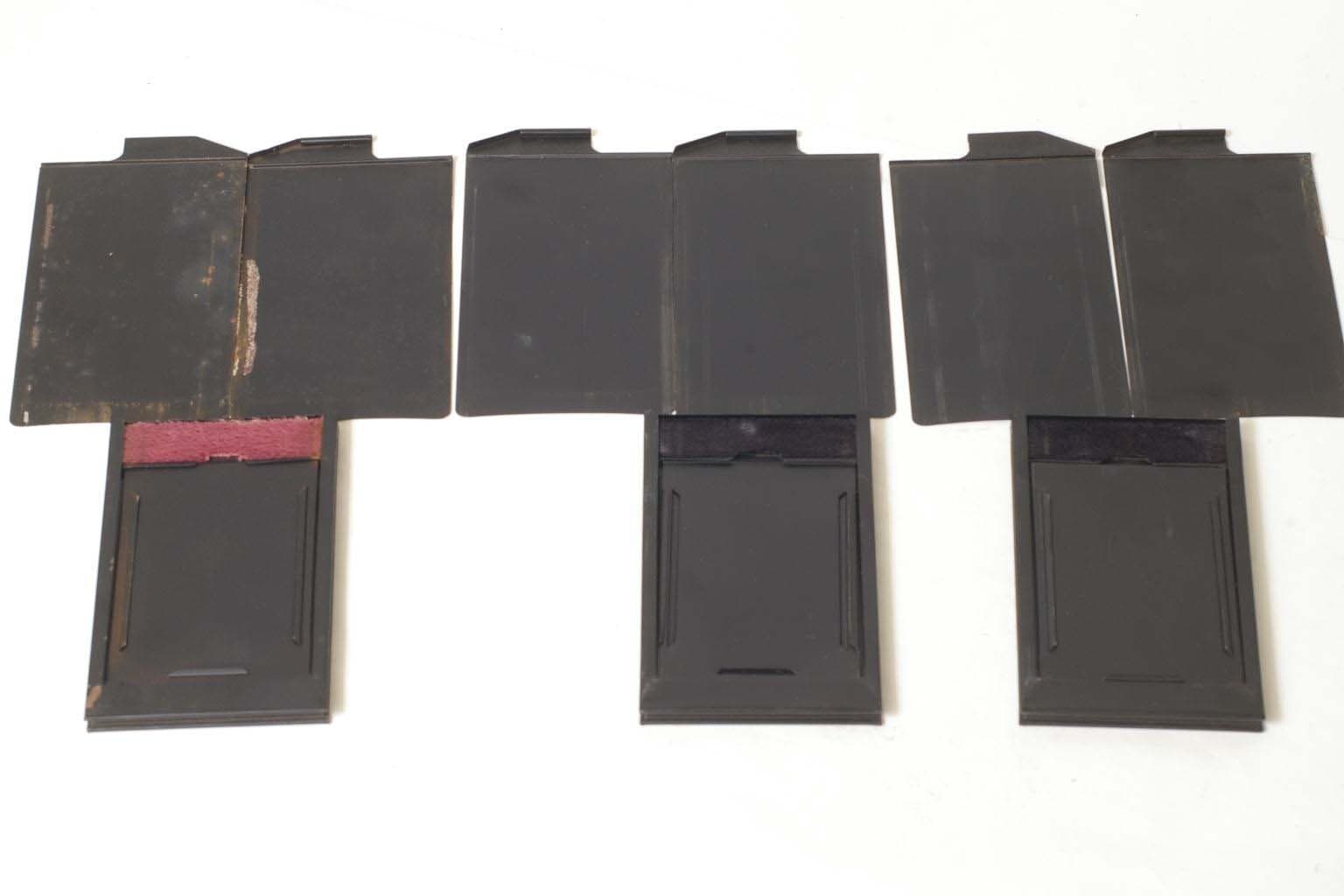 K565~ THREE ARCAP Combination Cut Film & Glass Plate Holder – 6x9cm & Smaller 4